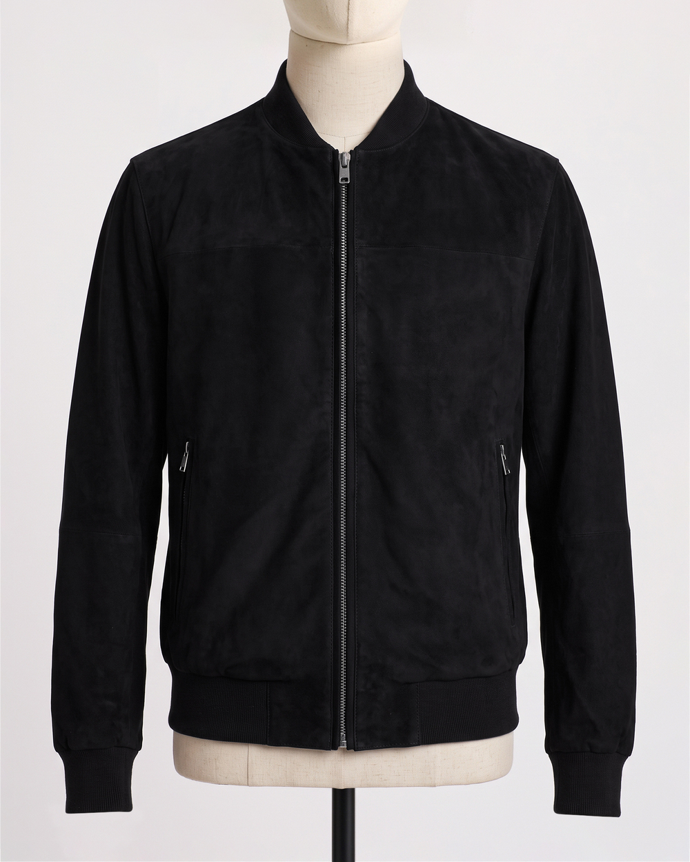 100% Suede Bomber Jacket